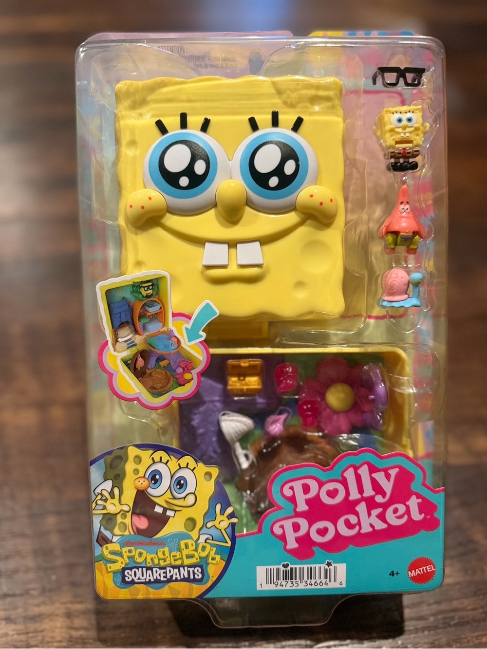Polly Pocket SpongeBob Compact Playset by Mattel